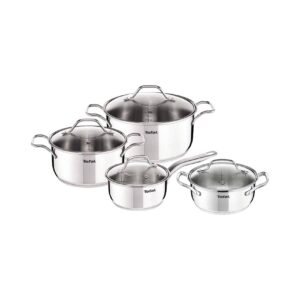 Tefal Intuition Stainless Steel Cooking Set 8 Count – Wholesale & Export UAE