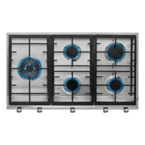 Teka 5-Burners Built-In Gas Hob EX90.15G 90cm Silver – Wholesale & Export UAE