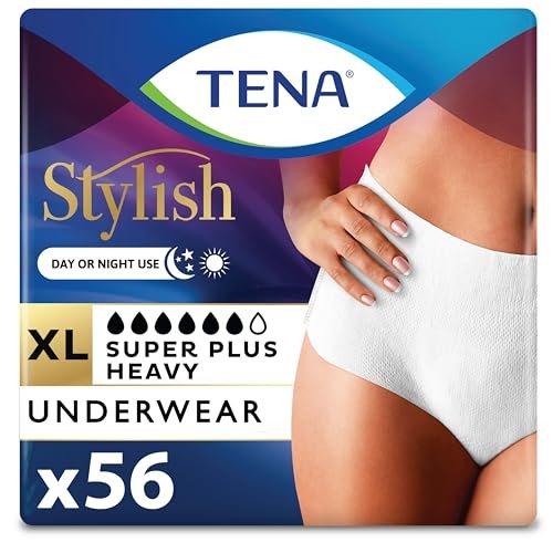 Tena Incontinence & Postpartum Underwear For Women, Super Plus Absorbency - X-Large - 56 Count – Wholesale & Export UAE
