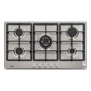 Terim 5 Burner Built-in Gas Hob TERBIGH905SS Silver 90cm – Wholesale & Export UAE
