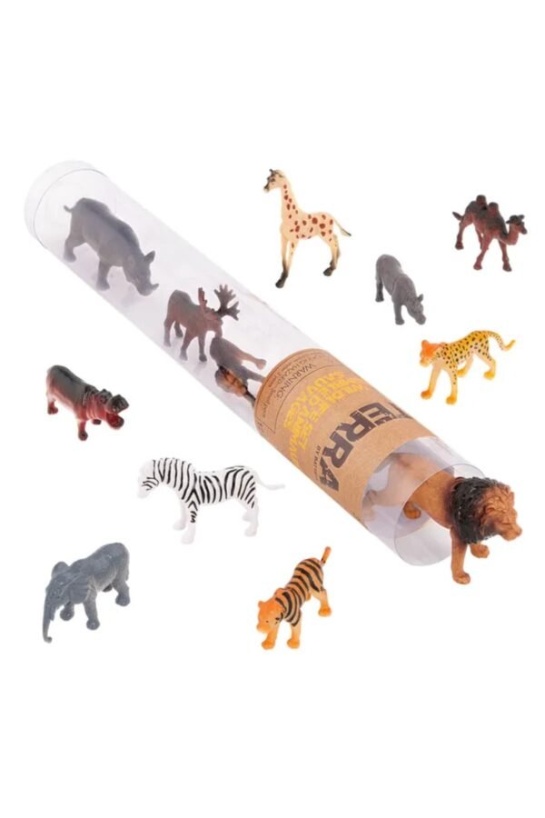 Terra 12-Pcs Wild Animals 4-8cm AN2879Z – Wholesale & Export UAE