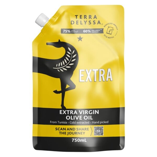 Terra Delyssa Extra Extra Virgin Olive Oil Refill, 750ml – Wholesale & Export UAE