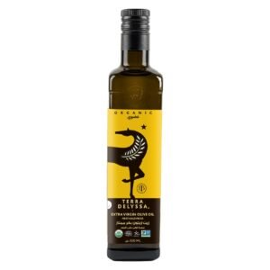 Terra Delyssa Organic Extra Virgin Olive Oil Glass Bottle, 500ml – Wholesale & Export UAE