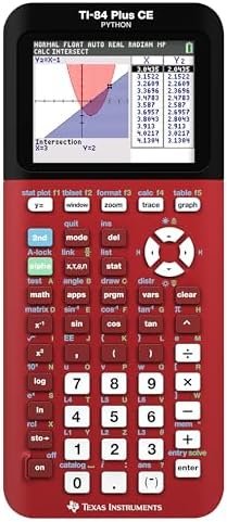 Texas-Instruments-TI-84-Plus-CE-Color-Graphing-Calculator-Radical-Red-4 Texas Instruments TI-84 Plus CE Color Graphing Calculator, Radical Red – Wholesale & Export UAE