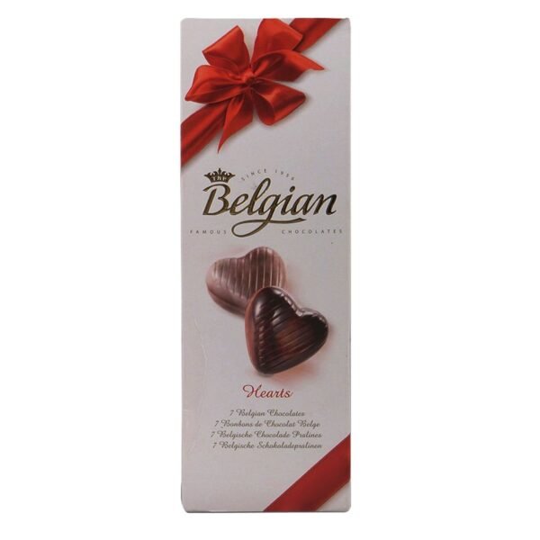 The Belgian Hearts Chocolate 65g – Wholesale & Export UAE