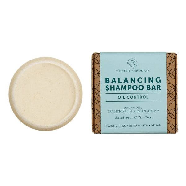 The-Camel-Soap-Factory-Eucalyptus-And-Tea-Tree-Balancing-Shampoo-Bar-White-70g The Camel Soap Factory Eucalyptus And Tea Tree Balancing Shampoo Bar White 70g – Wholesale & Export UAE