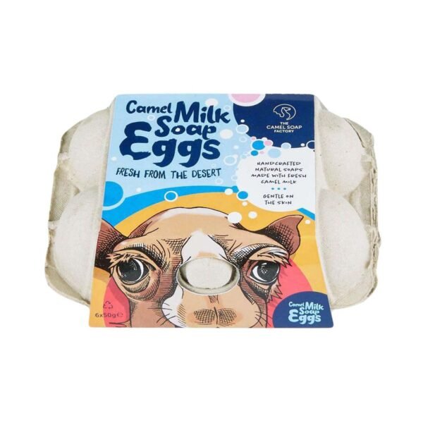 The Camel Soap Factory Milk Soap Eggs Multicolour Pack of 6 – Wholesale & Export UAE
