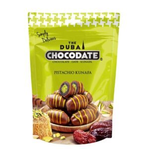 The Dubai Chocodate With Chocolate, Date, Kunafa, Pistachio Kunafa, 230g – Wholesale & Export UAE