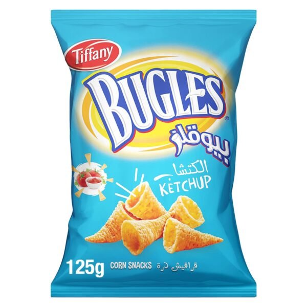 Tiffany-Bugles-Ketchup-125g Tiffany Bugles Ketchup 125g – Wholesale & Export UAE