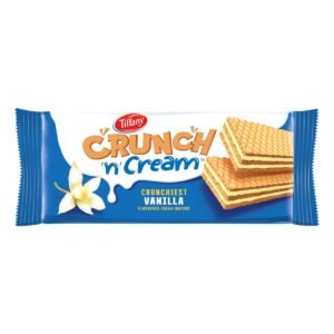 Tiffany, Crunch N Cream, Vanilla Flavoured Cream Wafers, 135g – Wholesale & Export UAE