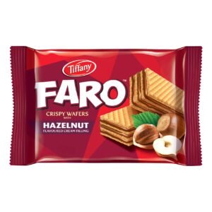 Tiffany, Faro, Crispy Wafers with Hazelnut Flavoured Cream Filling, 40g – Wholesale & Export UAE