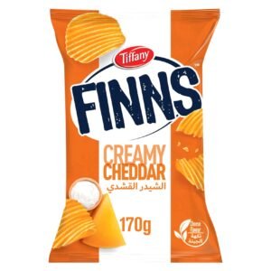 Tiffany Finns Crinkled Potato Chips Cheese 170g – Wholesale & Export UAE