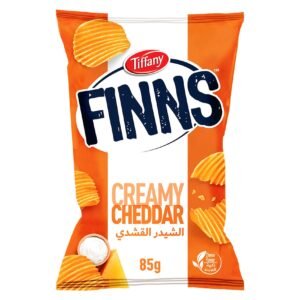 Tiffany Finns Crinkled Potato Chips Cheese 85g – Wholesale & Export UAE