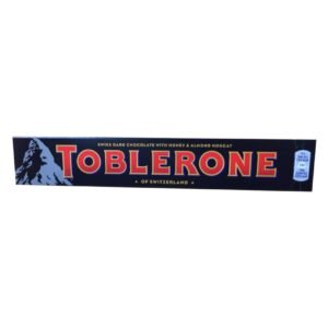 Toblerone Swiss Dark Chocolate with Honey and Almond Nougat 100g – Wholesale & Export UAE