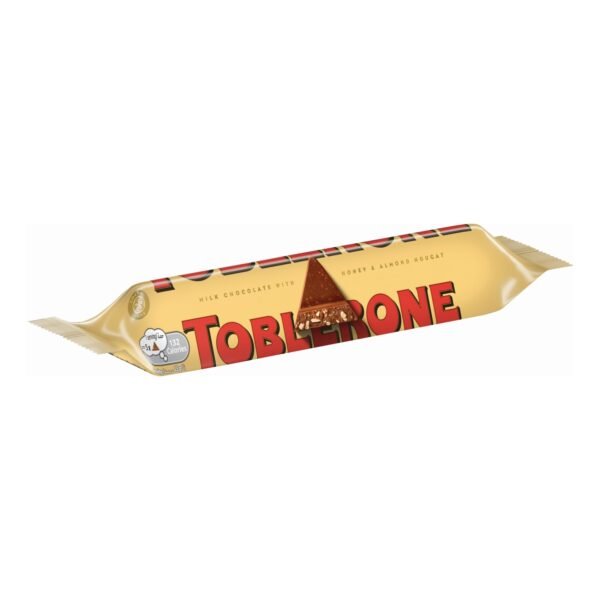 Toblerone Swiss Milk Chocolate Bar with Honey and Almond Nougat, 50g – Wholesale & Export UAE