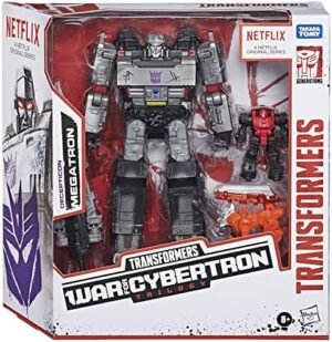 Transformers Netflix War for Cybertron Trilogy Voyager Class Megatron Battle 3-Pack with Pinpointer and Lionizer. – Wholesale & Export UAE