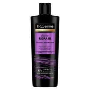 Tresemme Biotin Repair + Hydrolized Protein Helps Repair 7 Types Of Damage in 1 Use Prostyletech Shampoo, 400ml – Wholesale & Export UAE