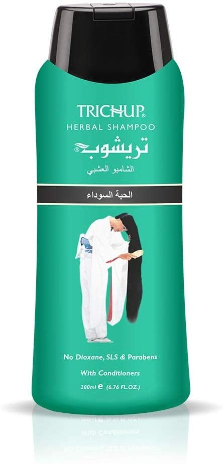 Trichup Black Seed Herbal Shampoo Green 400ml – Wholesale & Export UAE