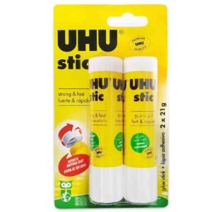 UHU Stic Glue Stick Set, White, 21g, 2 PCS – Wholesale & Export UAE