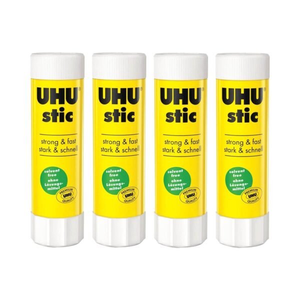 UHU Stic Glue Stick White 8g 4 PCS – Wholesale & Export UAE