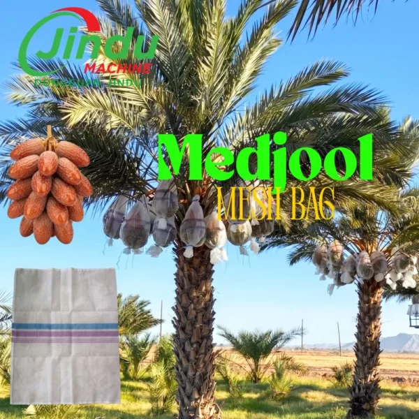 China UV Resistant Drawstring Net Cover Supports Medjool Date Orchard Wind Protection