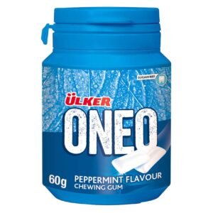 Ulker Oneo Sugarfree Peppermint Flavour Chewing Gum, 60g – Wholesale & Export UAE