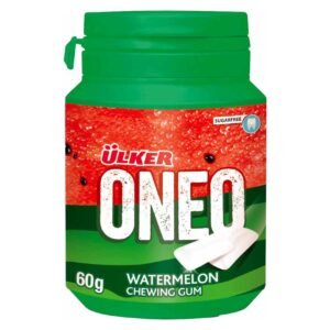 Ulker Oneo Sugarfree Watermelon Chewing Gum, 60g – Wholesale & Export UAE