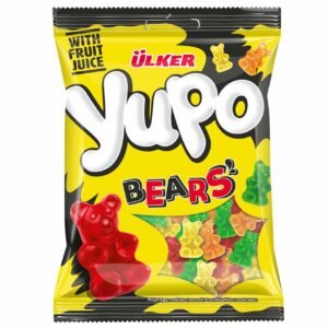 Ülker Yupo Bears Fruit Flavour Soft Candy with Fruit Juice, 80g – Wholesale & Export UAE