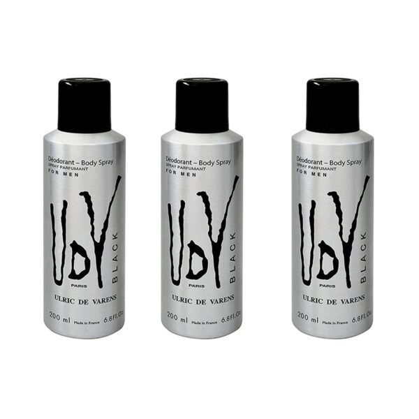 Ulric De Varens Body Spray, 200ml, Pack of 3 – Wholesale & Export UAE