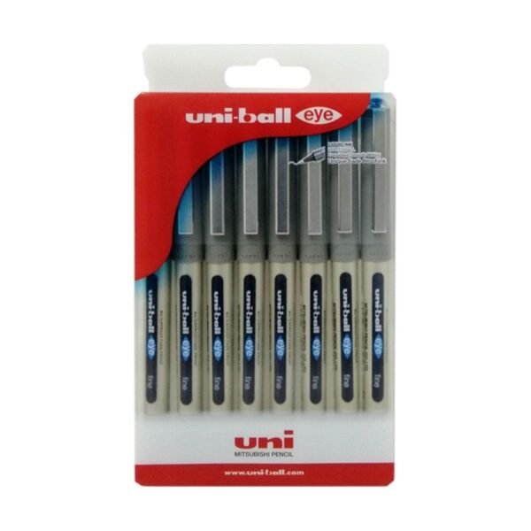 Uni-ball Eye Fine Rollerball Pen UB157 8 PCS – Wholesale & Export UAE