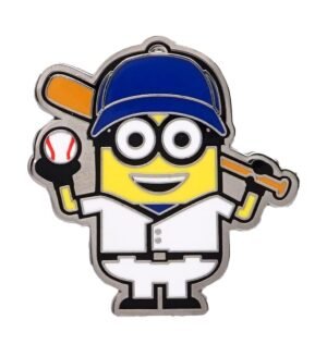 Universal Minions Dave Playing Baseball Enamel PIN – Wholesale & Export UAE