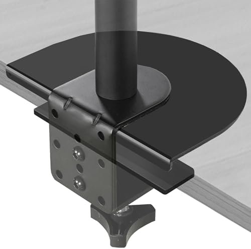 VIVO Steel Reinforcement Bracket Mount Plate for Thin, Glass, and Other Fragile Table Tops, Clamp Compatible with Most Monitor Stand C-Clamp – Wholesale & Export UAE
