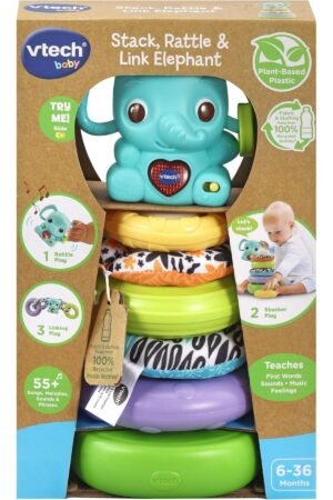 VTech Stack, Rattle & Link Elephant 80-557503 – Wholesale & Export UAE