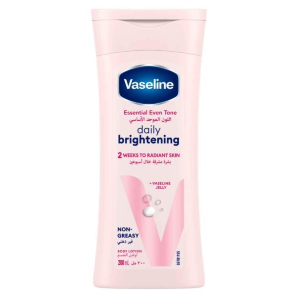Vaseline Essential Even Tone Body Lotion Daily Brightening 200ml – Wholesale & Export UAE
