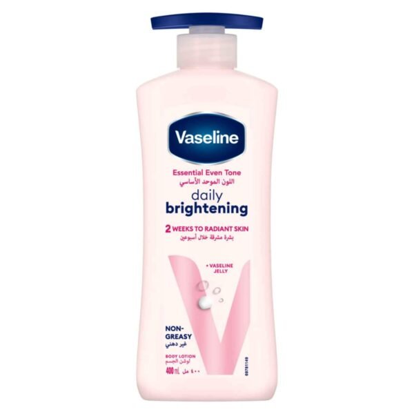 Vaseline Essential Even Tone Body Lotion Daily Brightening 400ml – Wholesale & Export UAE