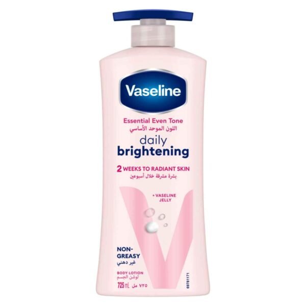Vaseline-Essential-Even-Tone-Body-Lotion-Daily-Brightening-725ml Vaseline Essential Even Tone Body Lotion Daily Brightening 725ml – Wholesale & Export UAE