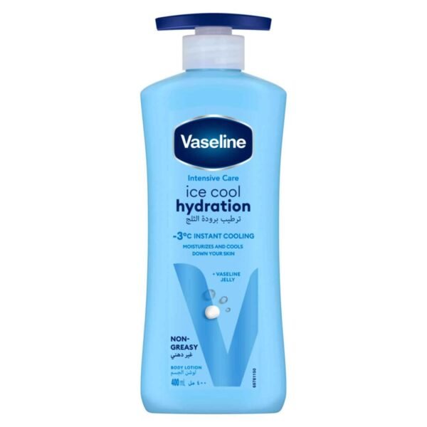 Vaseline Intensive Care Body Lotion Ice Cool Hydration 400ml – Wholesale & Export UAE