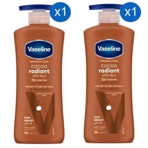 Vaseline Intensive Care Cocoa Radiant Body Lotion 400ml Pack of 2 – Wholesale & Export UAE