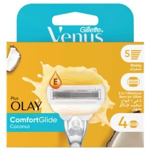 Venus ComfortGlide Coconut Plus Olay Woman's Razor Carts: 4 carts – Wholesale & Export UAE