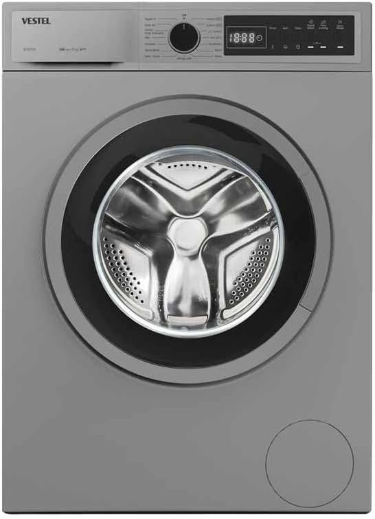 Vestel 8kg Washing Machine, 1000 RPM, ESMA Certified, A++ Energy, 15 Programmes, LED Screen, Giant & Full Openning Door (180 Degree Open – Wholesale & Export UAE