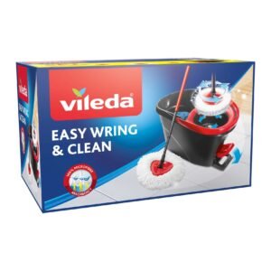 Vileda Easy Wring And Clean Turbo Mop And Bucket Set Grey – Wholesale & Export UAE