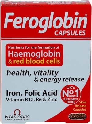 Vitabiotics Feroglobin B12 Capsules 30's – Wholesale & Export UAE