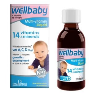 Vitabiotics Wellbaby Multivitamin Liquid For Baby From 6 Months To 4 Year Old 150ml – Wholesale & Export UAE