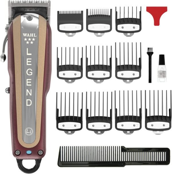 Wahl 5 Star Cordless Legend, Professional Hair Clippers, Pro Haircutting Kit, Adjustable Taper Lever, Crunch Blade, Wedge Blades, Cordless,  – Wholesale & Export UAE