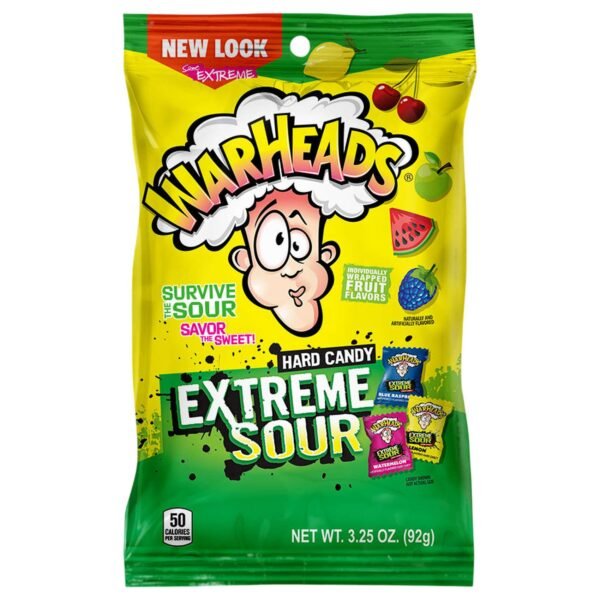 Warheads Extreme Sour Hard Candy, 92g – Wholesale & Export UAE