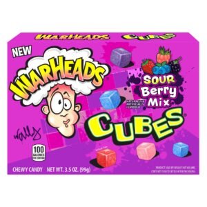 Warheads Sour Berry Mix Cubes, 99g – Wholesale & Export UAE