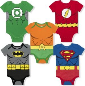 Warner Bros Justice League Boys 5Pack Character Creepers Batman Superman Flash Aquaman and Green Lantern – Wholesale & Export UAE