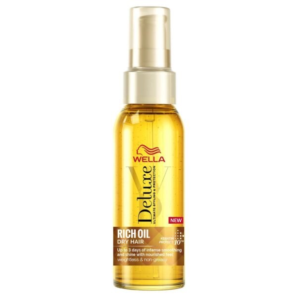 Wella Deluxe Styling Rich Oil for Dry Hair, 100ml – Wholesale & Export UAE