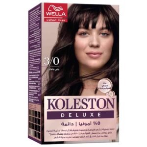 Wella Koleston Deluxe Permanent Hair Dye, Dark Brown 3/0 – Wholesale & Export UAE