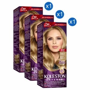 Wella Koleston Intense Hair Colour, 308/1 Light Ash Blonde, 110ml Pack of 3 – Wholesale & Export UAE